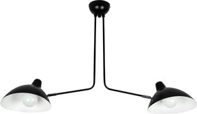 Lampa wisząca z kloszami z aluminium Raven 2