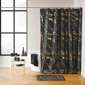 Zasłona prysznicowa 180x200 cm Aquamarbre – douceur d'intérieur