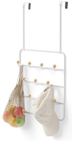 Biały metalowy wieszak na drzwi 36 cm Estique – Umbra