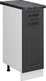 Szafka dolna do kuchni antracytowy domek wiejski 30x60x81.6 r-line
