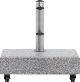 Doppler Granitowy stojak balkonowy 25 kg z uchwytem i kółkami