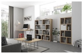 Regał w dekorze dębu 70x159 cm Berlin – TemaHome