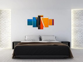 Obraz - Geometria (125x70 cm)