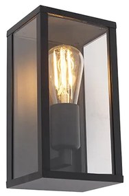 Zewnetrzna Inteligentny Kinkiet / Lampa scienna czarny 26 cm IP44 z WiFi ST64 - CharloisPrzemysłowy Oswietlenie zewnetrzne
