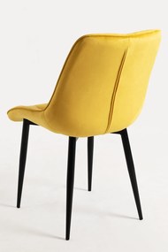 Zestaw 4 Krzese Cade Aksamitne