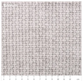 Jasnoszare tapicerowane łóżko dwuosobowe ze schowkiem i stelażem 160x200 cm Miley – Micadoni