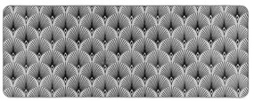 Szary chodnik 45x120 cm Casella – douceur d'intérieur