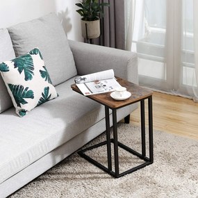 Stolik boczny w stylu loft Salto 50 na kółkach