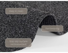 Szary dywan odpowiedni na zewnątrz 290x200 cm – NORTHRUGS