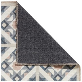 Szaro-kremowy chodnik odpowiedni do prania 61x170 cm Victoria Orange – Think Rugs