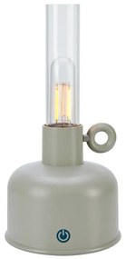 Szarobeżowa lampa stołowa LED (wysokość 22 cm) Astrid – Markslöjd