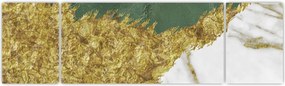 Obraz - Zielony marmur N⁰2 (170x50 cm)