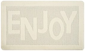 Kremowy dywanik łazienkowy 60x100 cm Enjoy – Foutastic