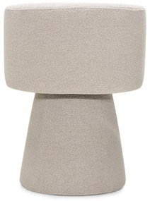 Obrotowy designerski fotel YATO, kremowy