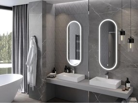 Mexen Bono lustro łazienkowe podświetlane 45 x 120 cm, LED 6000K, antypara - 9816-045-120-611-00