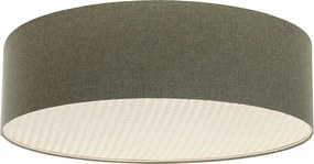 Plafon sufitowy ERUTAN RATTAN 50 zielony