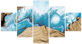 Obraz - Drewno (125x70 cm)