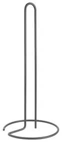 Stalowy stojak na ręczniki papierowe w kolorze matowej czerni ø 14 cm Lava – Metaltex