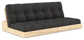 Ciemnoszara rozkładana sofa 196 cm Base – Karup Design