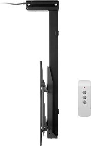 Uchwyt Ścienny na Telewizor SucceBuy Elektryczny Uchwyt Sufitowy do Telewizorów - Ekran 81-140 cm - Elektrycznie Regulowany Uchwyt Sufitowy