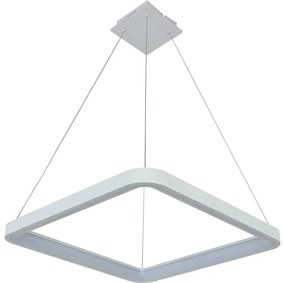 Brilagi - ściemnialny żyrandol LED na linkach FALCON SLIM LED/50W/230V 50x50 cm biały + pilot