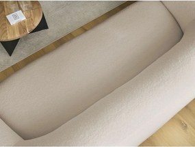 Beżowa sofa z materiału bouclé 193 cm Elina – Bobochic Paris