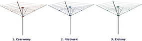 Niebieska zewnętrzna suszarka na pranie E7-T99