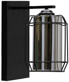 Czarny kinkiet industrialny - 4X Z047 K1-H91