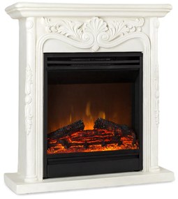 Klarstein Lienz 1800W 60cm Kominek Elektryczny Dekoracyjny Biały