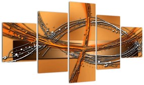 Abstrakcyjny obraz (125x70 cm)