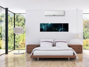 Obraz - Życie w kosmosie (170x50 cm)