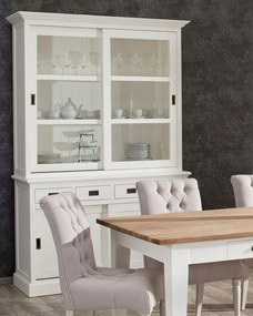 Witryna Milton z 4 szufladami 144x53x226cm