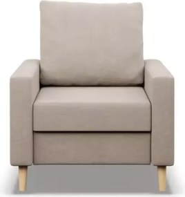 Fotel nowoczesny Stivo – wygodny, designerski, skandynawski styl, poduszka dwustronna