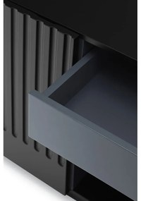 Czarny kredens Teulat Doric, szer. 150 cm