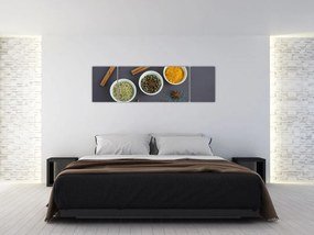 Obraz - przyprawy (170x50 cm)