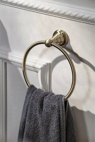 SAPHO 1318-06 Diamond uchwyt na ręcznik okrągły,  brąz