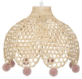 Lampa sufitowa CAMPAGNE, bambusowa, Ø 28 cm