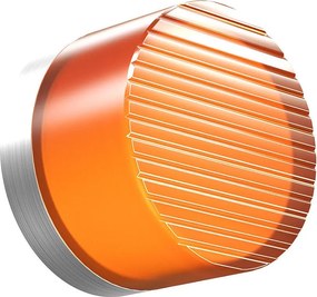 Kinkiet LED Beneito Faure Oma - 8 W, IP65, przełącznik CCT 2000 K/2800 K/4000 K, antyczny aluminiowy kinkiet - bursztynowy