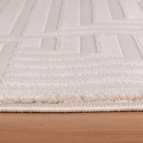 Dywan 3D nowoczesny Sahara Ornament beżowy 120 cm x 170 cm