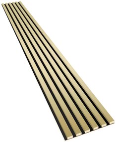 Akustyczne panele lamelowe 2 szt. złoty T5-P79