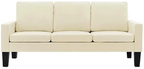 Kremowa sofa w stylu skandynawskim - Clorins 3X