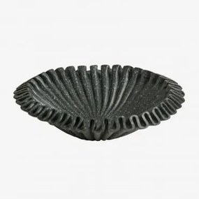 Dekoracyjna Misa Ø20 Cm Z Żywicy Irente Verde Oscuro & Ø30 Cm - Sklum