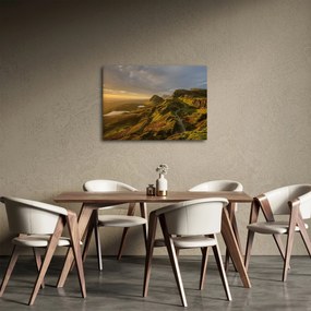 Obraz pasma górskiego (70x50 cm)