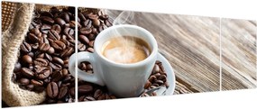 Obraz - Espresso (170x50 cm)