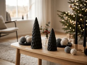 Świąteczna dekoracja choinka NOELIX 16 cm, czarny