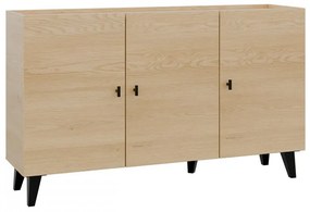 Komoda z drzwiami Cleurion 150 3D