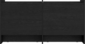 Czarna komoda 146x76x51 cm Hido – noo.ma