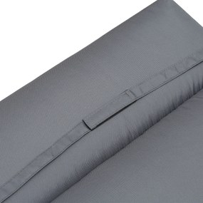 Outsunny poduszka na leżak kolor ciemnoszary 196 cm x 55 cm x 8 cm