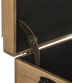 Zestaw pudełek, kuferki z MDF w trzech rozmiarach