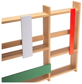 Wielopoziomowa półka w dekorze dębu 110 cm Arki – Hübsch